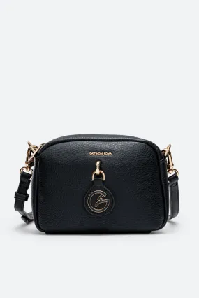 Borsa a Tracolla Denise Soft Nera