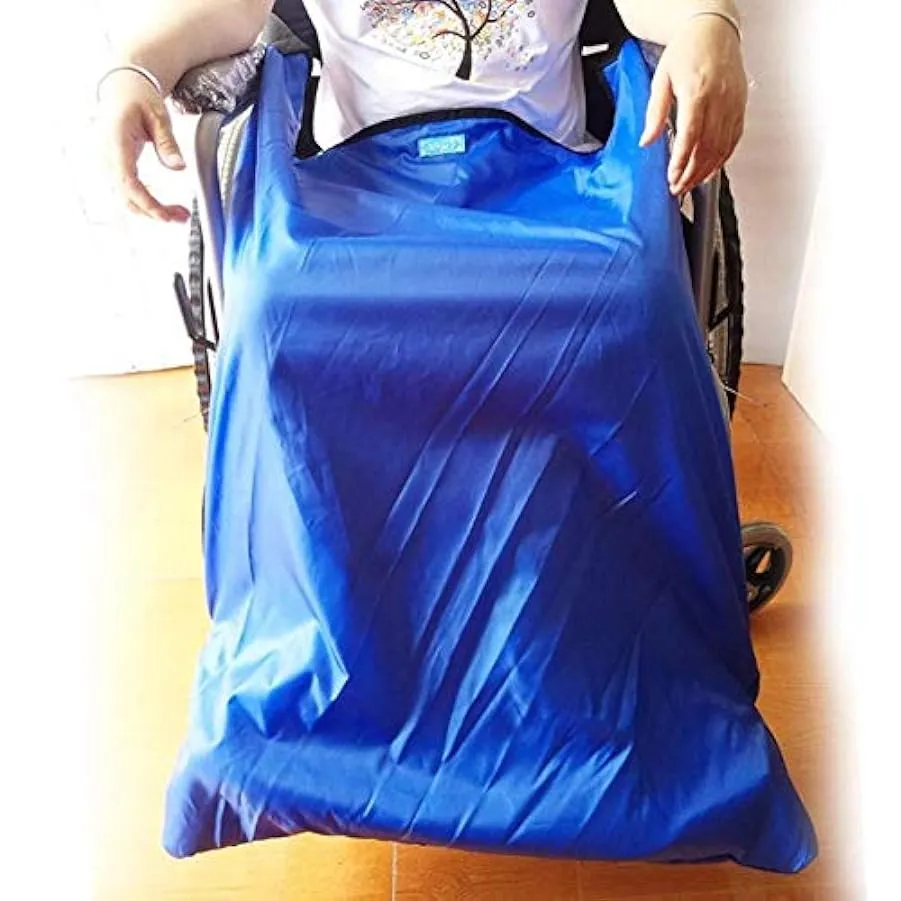 Coperta per Sedia a rotelle Coperta Leggera per Sedia a rotelle, Tessuto Esterno Antivento Impermeabile e Fodera in Caldo Vellut