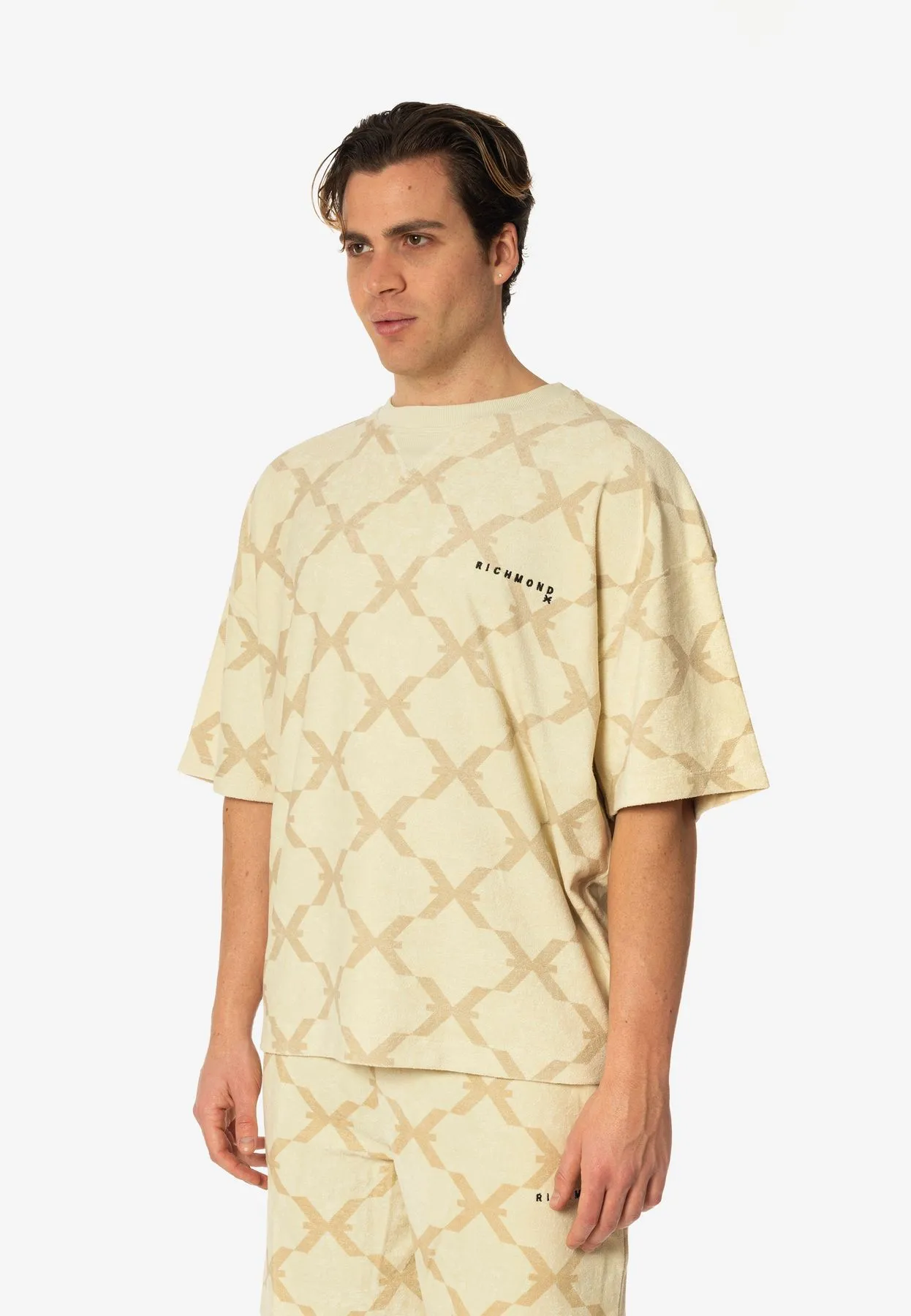 John Richmond  ---------    ------------John richmond t-shirt uomo 2024 abbigliamento 8058138232031