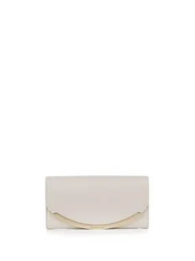 Lizzie beige leather wallet