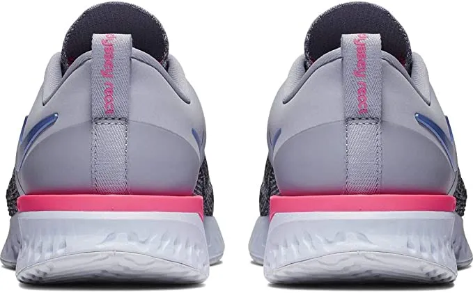 Nike gym shoe Odyssey React 2 Flyknt AH1016 500 grey-fuchsia