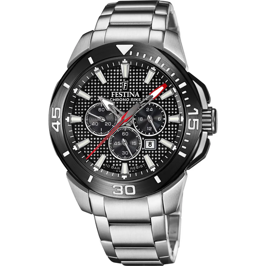Orologio Festina Chronobike Acciaio Nero