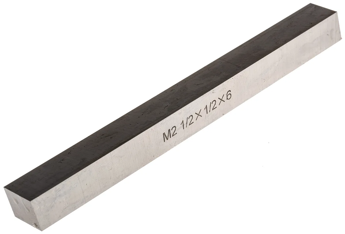 Punta per utensili quadrata RS PRO, HSS, lunghezza 6 in, M2