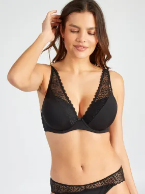 Reggiseno imbottito D&E - Nero