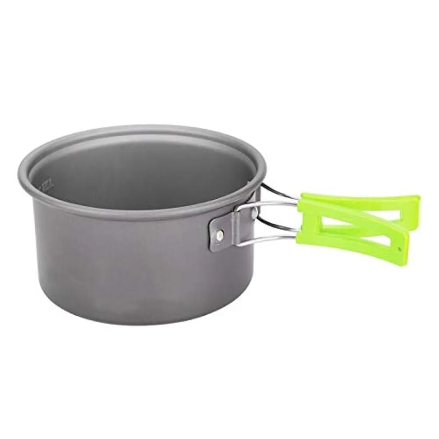 SALUTUYA Set di pentole con Impugnatura termoisolante in Lega di Alluminio + plastica sicura, Durevole, Resistente alle Alte Tem