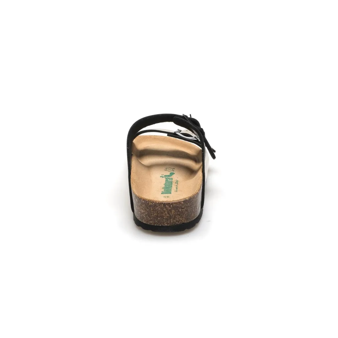Scarpe da Donna BIONATURA Art. 94XTHE-24-I-LMPL  lam platino Ciabatte doppia fibbia